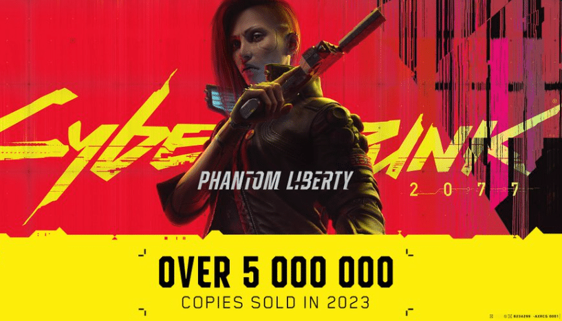 ข่าวเกม Cyberpunk 2077 ทำยอดขาย 5 ล้านชุดในปี 2023